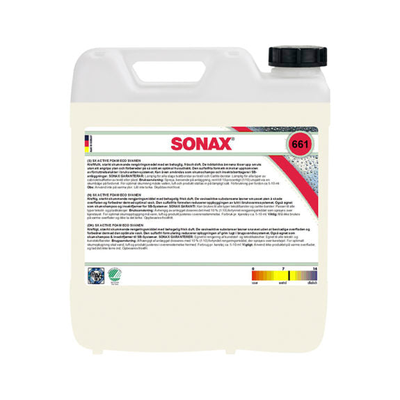 Sonax Eco Active Foam 10L Svanenmärkt.