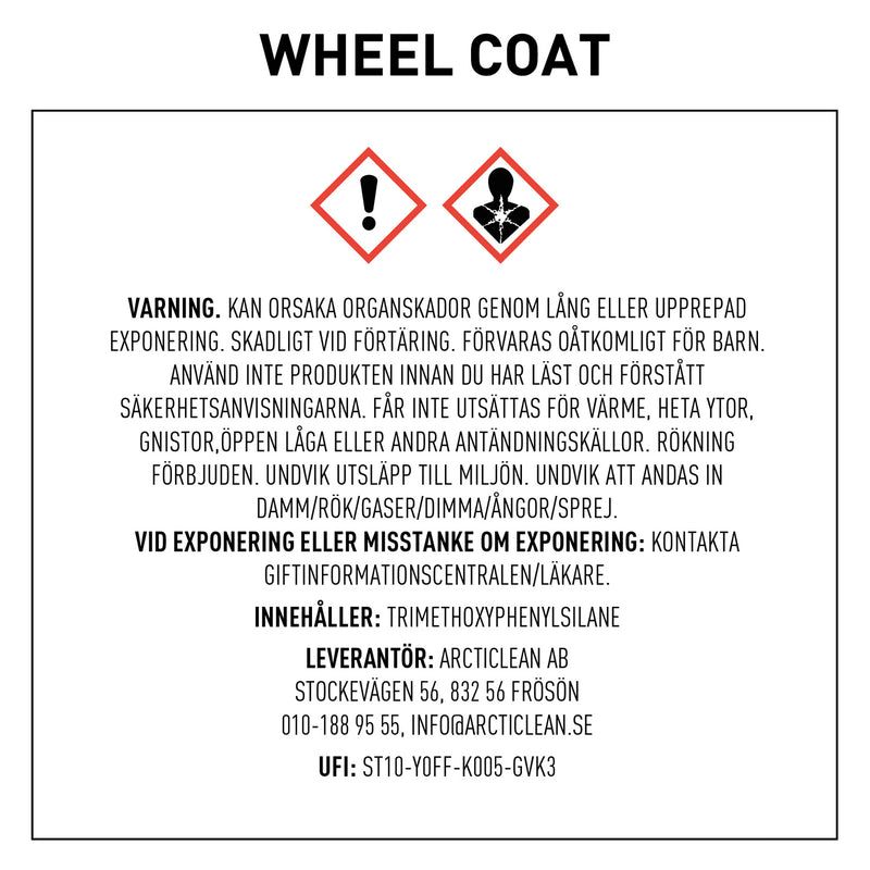 Arcticlean Wheel coat 10ml.