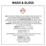 Arcticlean Wash & gloss shampoo.