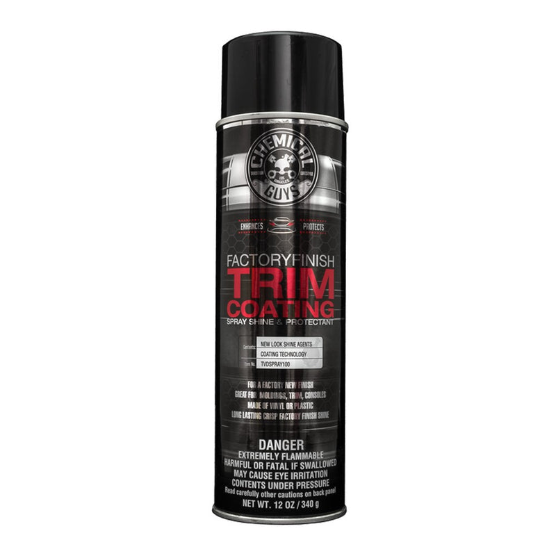Chemical Guys Factory Finish Trim Coating And Protectant For Rubber, Plastic And Vin